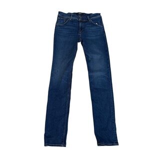 Hudson Collin Midrise Skinny Jeans Size 28 Flap Pockets Stretch‎ Casual Designer